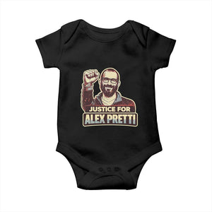 Justice For Alex Baby Onesie Minneapolis ICU Nurse Hero Support Gift TS12 Black Print Your Wear