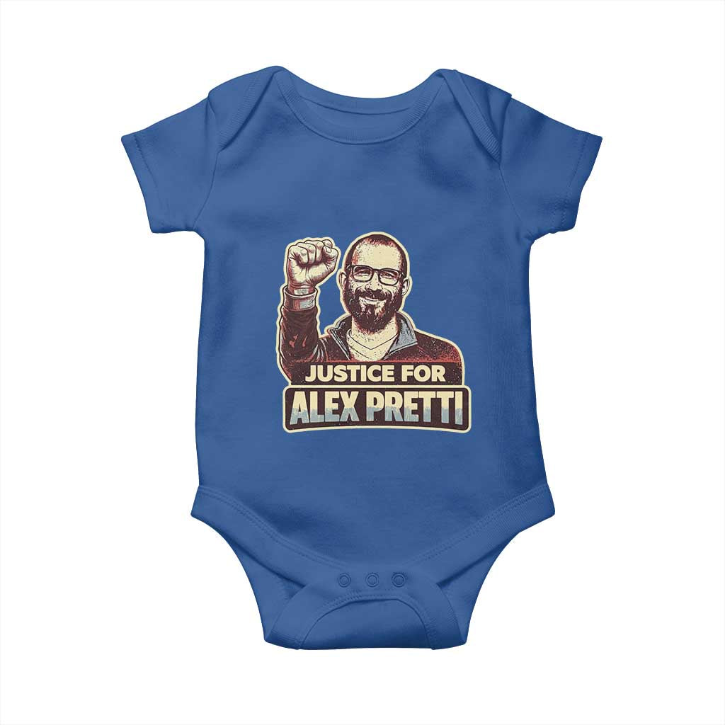 Justice For Alex Baby Onesie Minneapolis ICU Nurse Hero Support Gift TS12 Royal Blue Print Your Wear