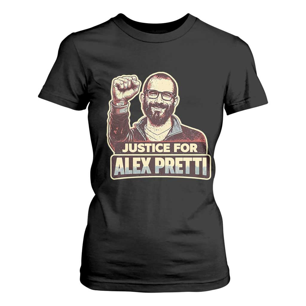 Justice For Alex T Shirt For Women Minneapolis ICU Nurse Hero Support Gift TS12 Black Print Your Wear