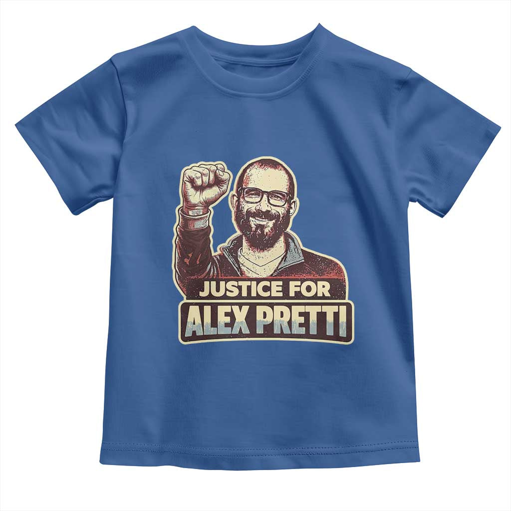 Justice For Alex Toddler T Shirt Minneapolis ICU Nurse Hero Support Gift TS12 Royal Blue Print Your Wear