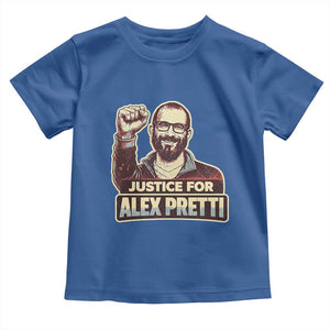 Justice For Alex Toddler T Shirt Minneapolis ICU Nurse Hero Support Gift TS12 Royal Blue Print Your Wear