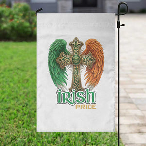 Irish Pride Celtic Cross Garden Flag Christian Gift TS12 Print Your Wear