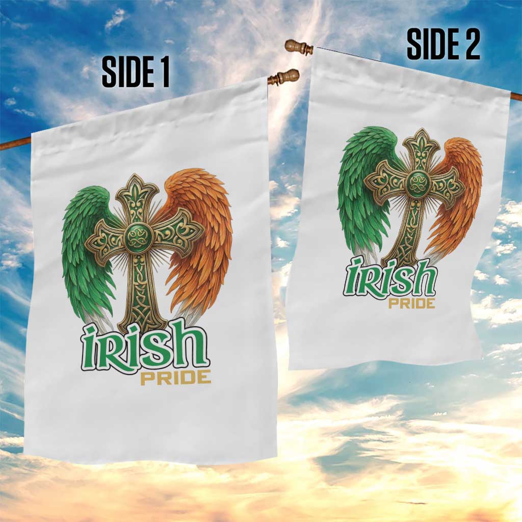 Irish Pride Celtic Cross Garden Flag Christian Gift TS12 Print Your Wear