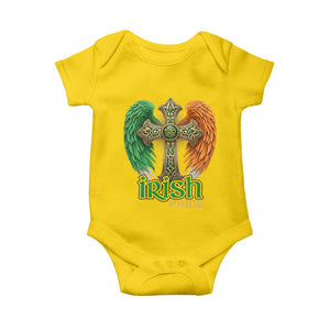 Irish Pride Celtic Cross Baby Onesie Christian Gift TS12 Daisy Print Your Wear