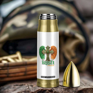 Irish Pride Celtic Cross Bullet Tumbler Christian Gift TS12 Print Your Wear