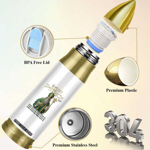 Saint Patrick Ora Pro Nobis Bullet Tumbler Irish Christian Prayer TS12 Print Your Wear