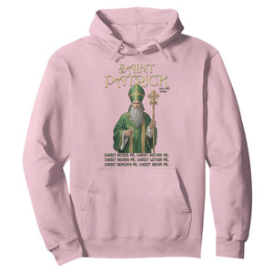 Saint Patrick Ora Pro Nobis Hoodie Irish Christian Prayer TS12 Light Pink Print Your Wear