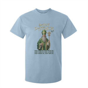 Saint Patrick Ora Pro Nobis T Shirt For Kid Irish Christian Prayer TS12 Light Blue Print Your Wear
