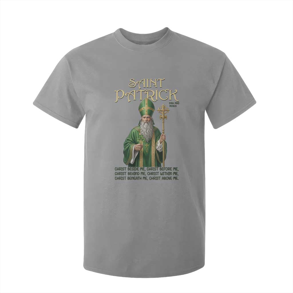 Saint Patrick Ora Pro Nobis T Shirt For Kid Irish Christian Prayer TS12 Sport Gray Print Your Wear