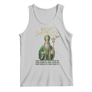 Saint Patrick Ora Pro Nobis Tank Top Irish Christian Prayer TS12 Ash Print Your Wear