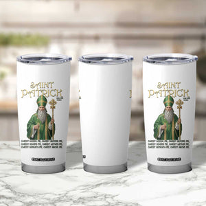 Saint Patrick Ora Pro Nobis Tumbler Cup Irish Christian Prayer TS12 Print Your Wear