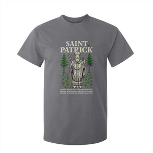 Saint Patrick Breastplate Prayer T Shirt For Kid Irish Christian Gift TS12 Charcoal Print Your Wear