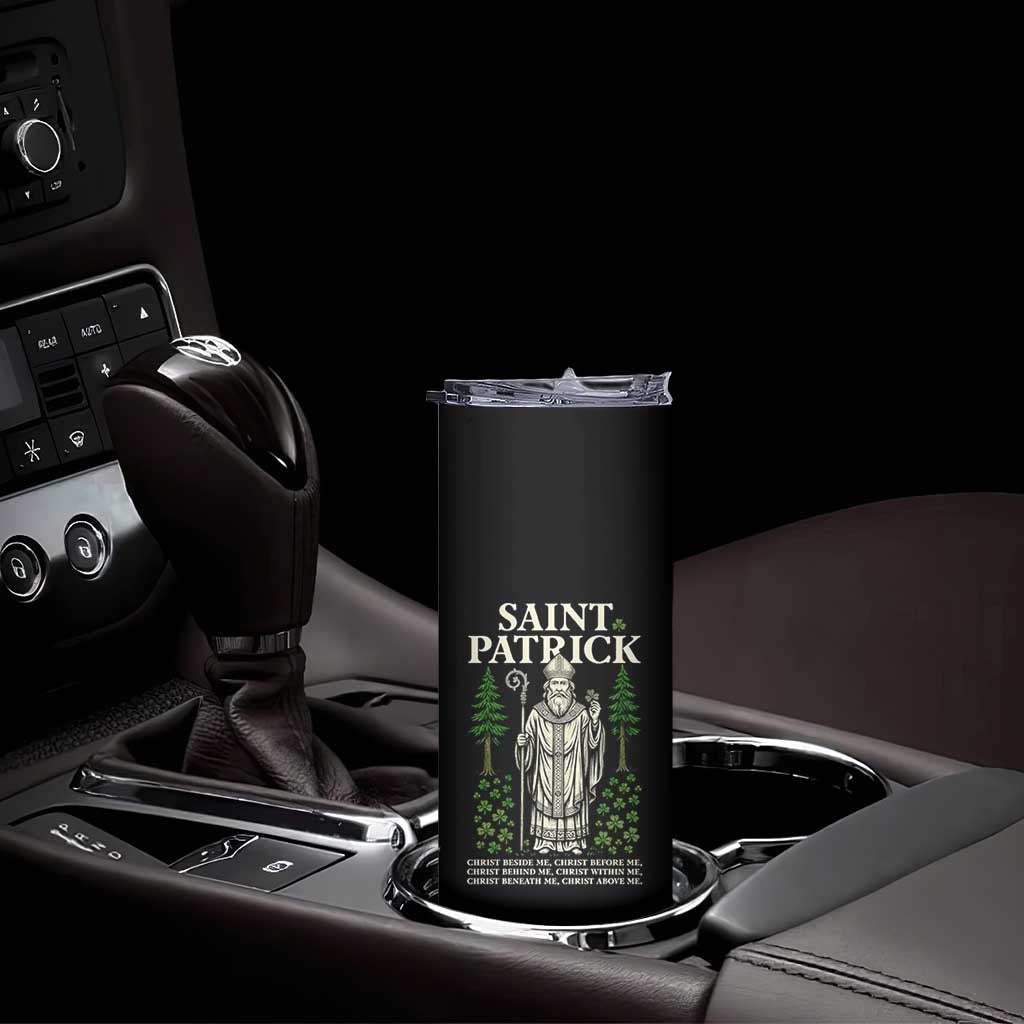 Saint Patrick Breastplate Prayer Skinny Tumbler Irish Christian Gift TS12 Print Your Wear