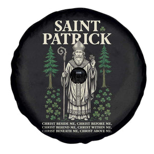 Saint Patrick Breastplate Prayer Spare Tire Cover Irish Christian Gift TS12 Print Your Wear