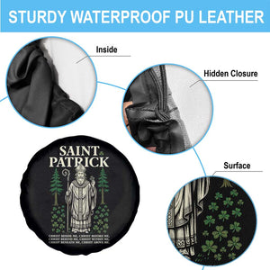 Saint Patrick Breastplate Prayer Spare Tire Cover Irish Christian Gift TS12 Print Your Wear