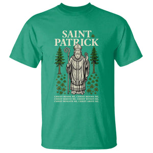 Saint Patrick Breastplate Prayer T Shirt Irish Christian Gift TS12 Irish Green Print Your Wear