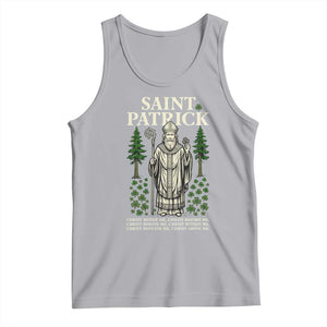Saint Patrick Breastplate Prayer Tank Top Irish Christian Gift TS12 Athletic Heather Print Your Wear