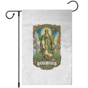Funny Saint Patrick Go'n Git Snake Garden Flag St Patricks Day TS12 Black Print Your Wear