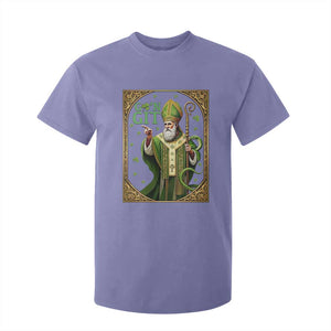 Saint Patrick Go'n Git T Shirt For Kid Funny St Patricks Day Snake Legend TS12 Violet Print Your Wear