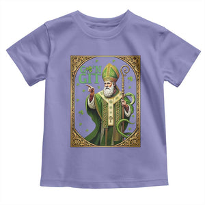 Saint Patrick Go'n Git Toddler T Shirt Funny St Patricks Day Snake Legend TS12 Violet Print Your Wear
