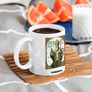 Saint Patrick Go'n Git Coffee Mug Funny St Patricks Day Snake Legend TS12 Print Your Wear