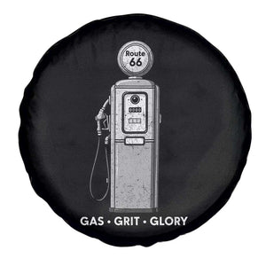 Route Highway 66 Americana Road Trip Spare Tire Cover Gas Grill Glory TS12 Print Your Wear