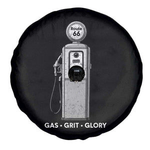 Route Highway 66 Americana Road Trip Spare Tire Cover Gas Grill Glory TS12 Print Your Wear