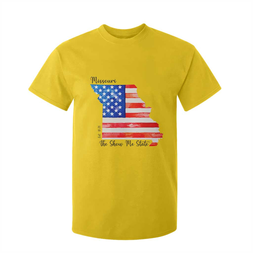 The Show Me State Est 1821 T Shirt For Kid Proud Missourian Gift TS12 Daisy Print Your Wear