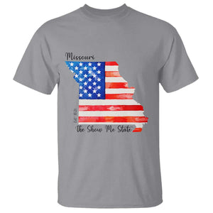 The Show Me State Est 1821 T Shirt Proud Missourian Gift TS12 Sport Gray Print Your Wear