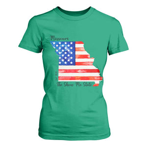 The Show Me State Est 1821 T Shirt For Women Proud Missourian Gift TS12 Irish Green Print Your Wear