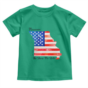 The Show Me State Est 1821 Toddler T Shirt Proud Missourian Gift TS12 Irish Green Print Your Wear