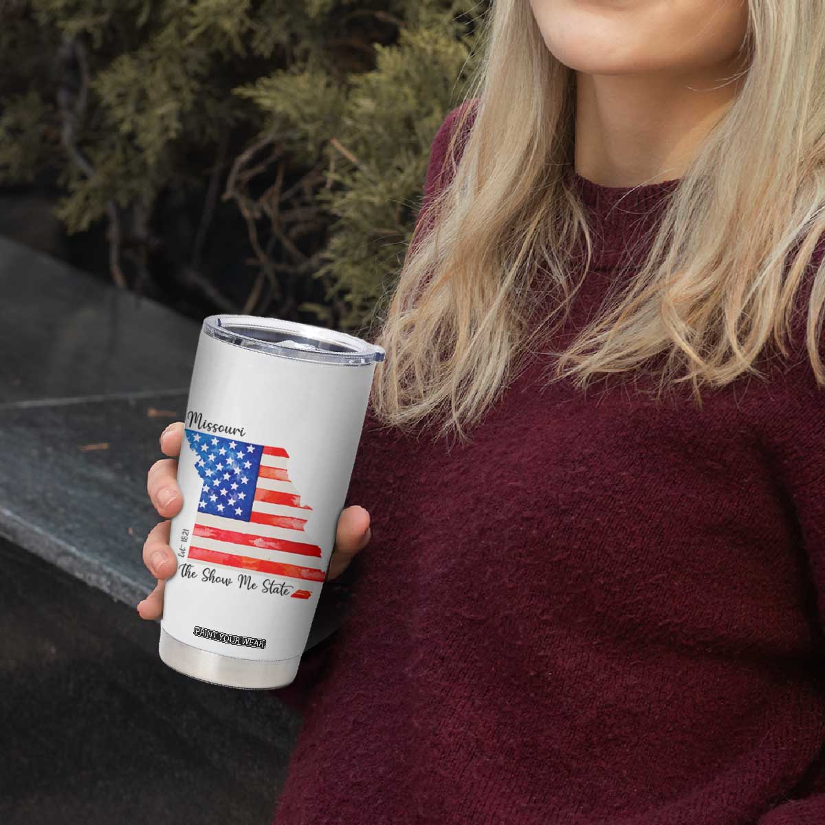 The Show Me State Est 1821 Tumbler Cup Proud Missourian Gift TS12 Print Your Wear