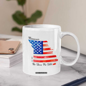 The Show Me State Est 1821 Coffee Mug Proud Missourian Gift TS12 Print Your Wear