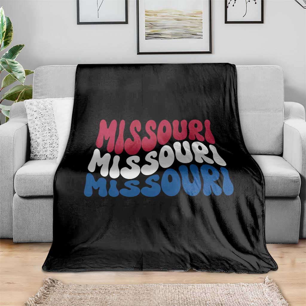 The Show Me State Pride Throw Blanket Gift For Missouri Lovers TS12 Print Your Wear