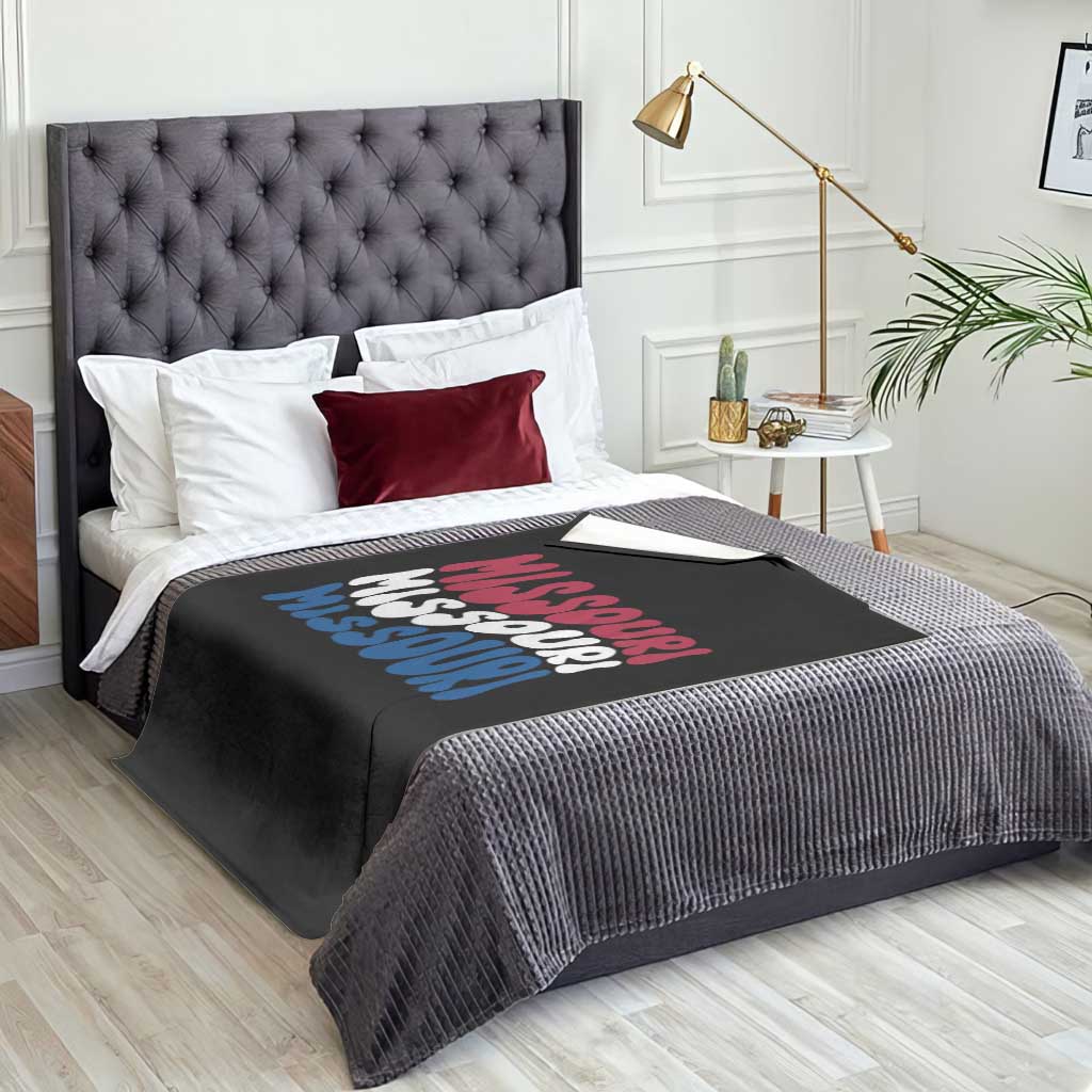 The Show Me State Pride Throw Blanket Gift For Missouri Lovers TS12 Print Your Wear