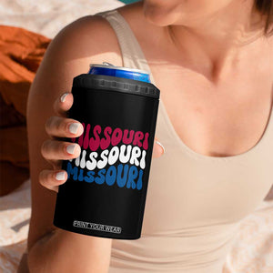 The Show Me State Pride 4 in 1 Can Cooler Tumbler Gift For Missouri Lovers TS12 Print Your Wear