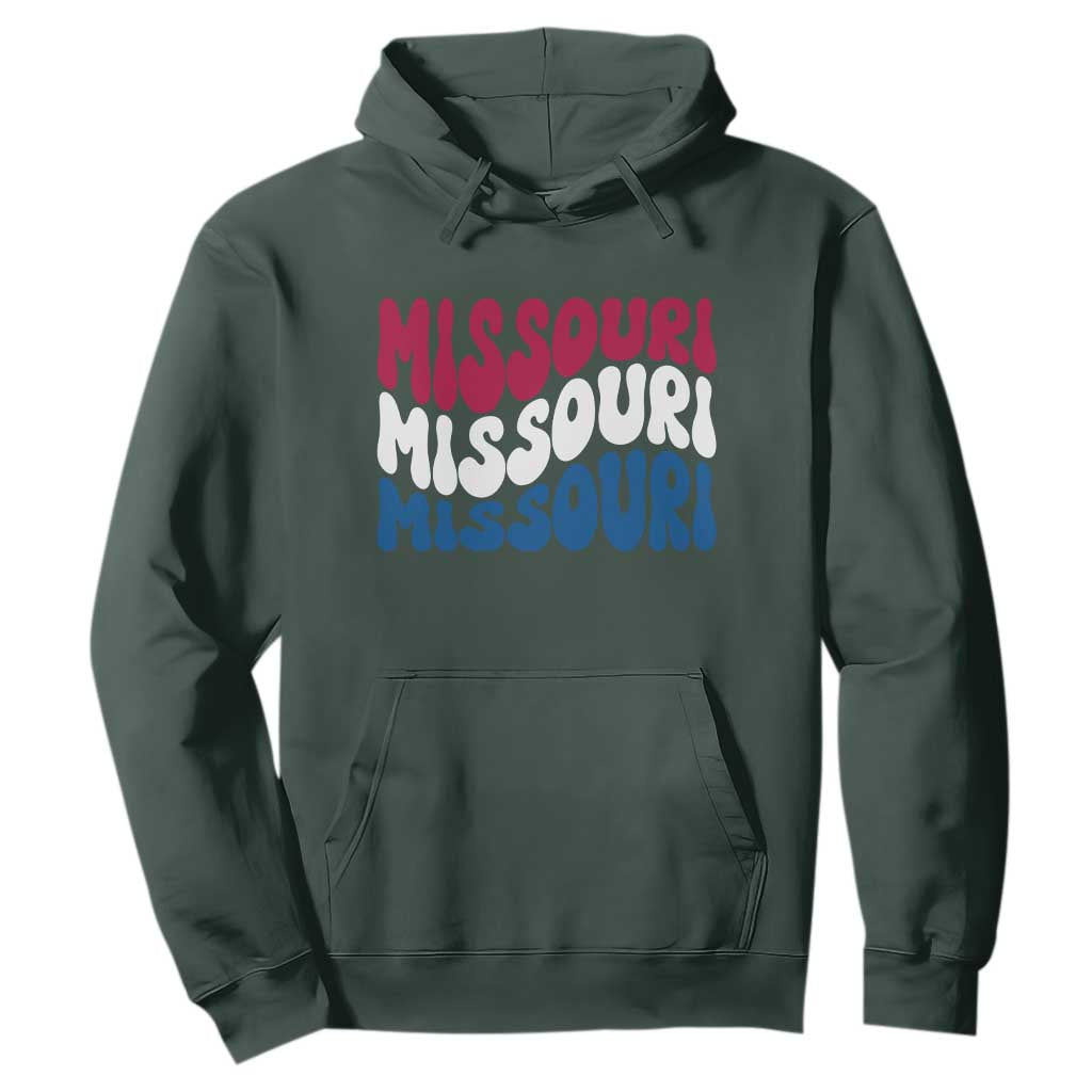 The Show Me State Pride Hoodie Gift For Missouri Lovers TS12 Dark Forest Green Print Your Wear