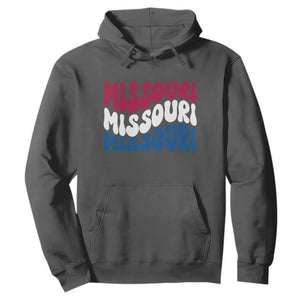 The Show Me State Pride Hoodie Gift For Missouri Lovers TS12 Dark Heather Print Your Wear