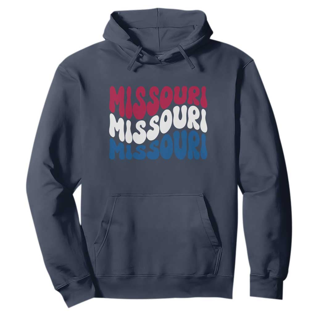 The Show Me State Pride Hoodie Gift For Missouri Lovers TS12 Navy Print Your Wear