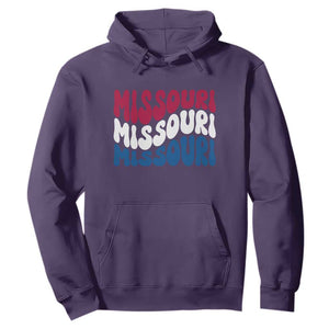 The Show Me State Pride Hoodie Gift For Missouri Lovers TS12 Purple Print Your Wear