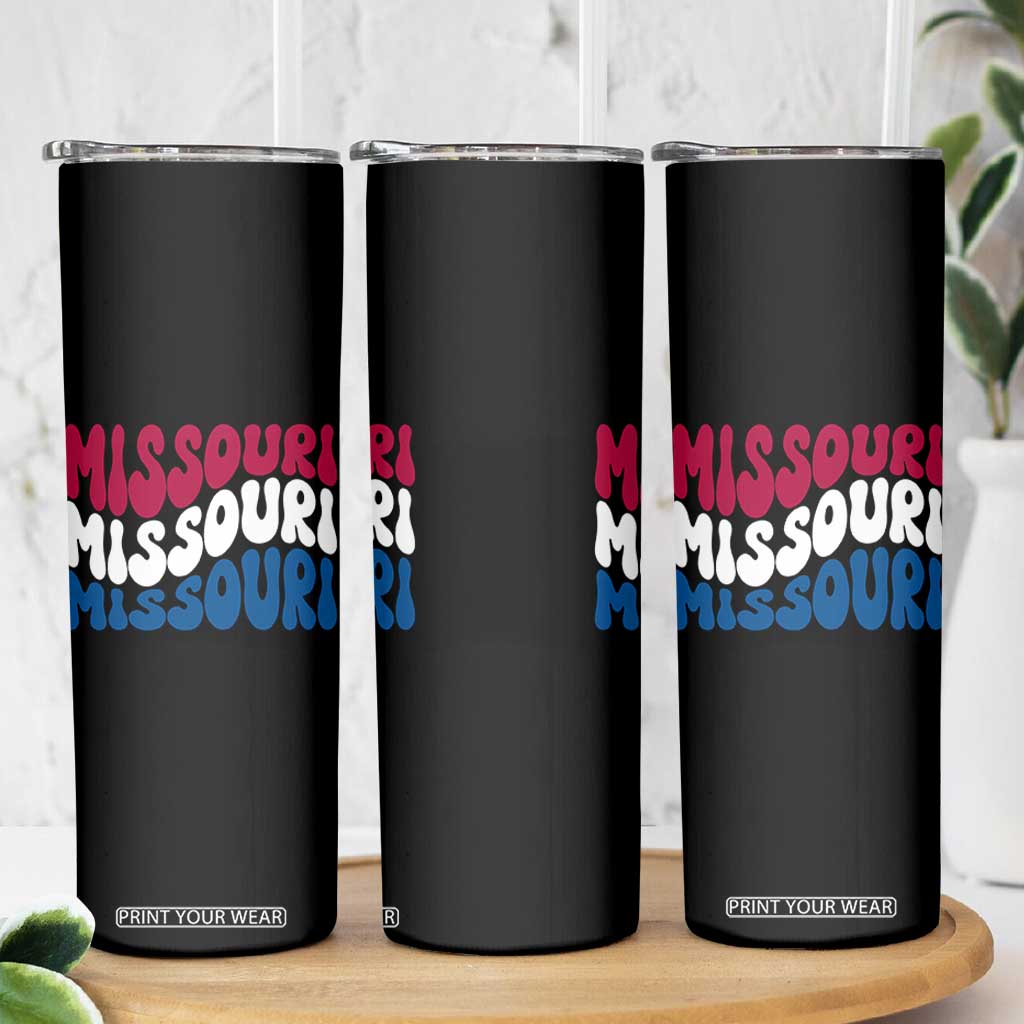 The Show Me State Pride Skinny Tumbler Gift For Missouri Lovers TS12 Print Your Wear