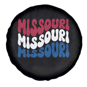 The Show Me State Pride Spare Tire Cover Gift For Missouri Lovers TS12 Print Your Wear