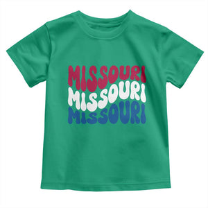 The Show Me State Pride Toddler T Shirt Gift For Missouri Lovers TS12 Irish Green Print Your Wear