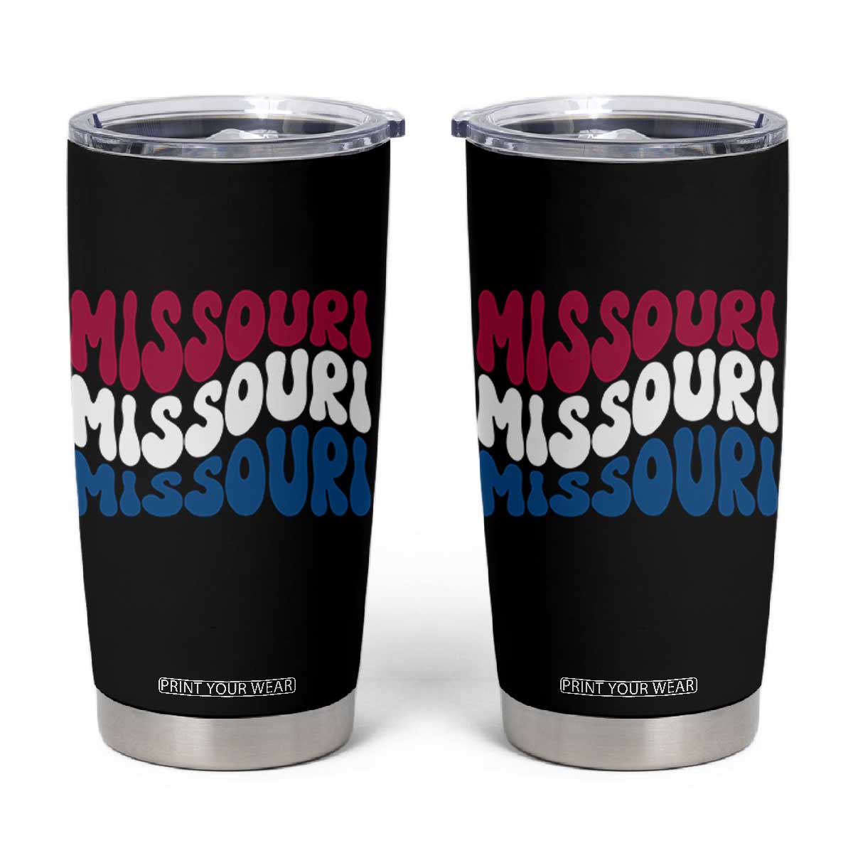 The Show Me State Pride Tumbler Cup Gift For Missouri Lovers TS12 Black Print Your Wear