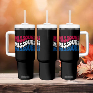 The Show Me State Pride Tumbler With Handle Gift For Missouri Lovers TS12 Print Your Wear
