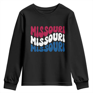 The Show Me State Pride Youth Sweatshirt Gift For Missouri Lovers TS12 Black Print Your Wear