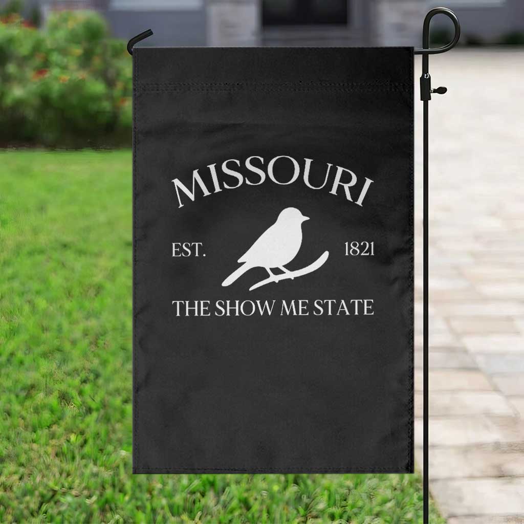 Vintage Blue Bird Missouri Garden Flag The Show Me State Pride TS12 Print Your Wear