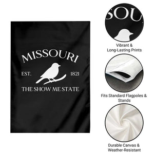Vintage Blue Bird Missouri Garden Flag The Show Me State Pride TS12 Print Your Wear