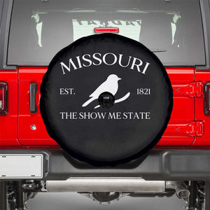 Vintage Blue Bird Missouri Spare Tire Cover The Show Me State Pride TS12 Black Print Your Wear