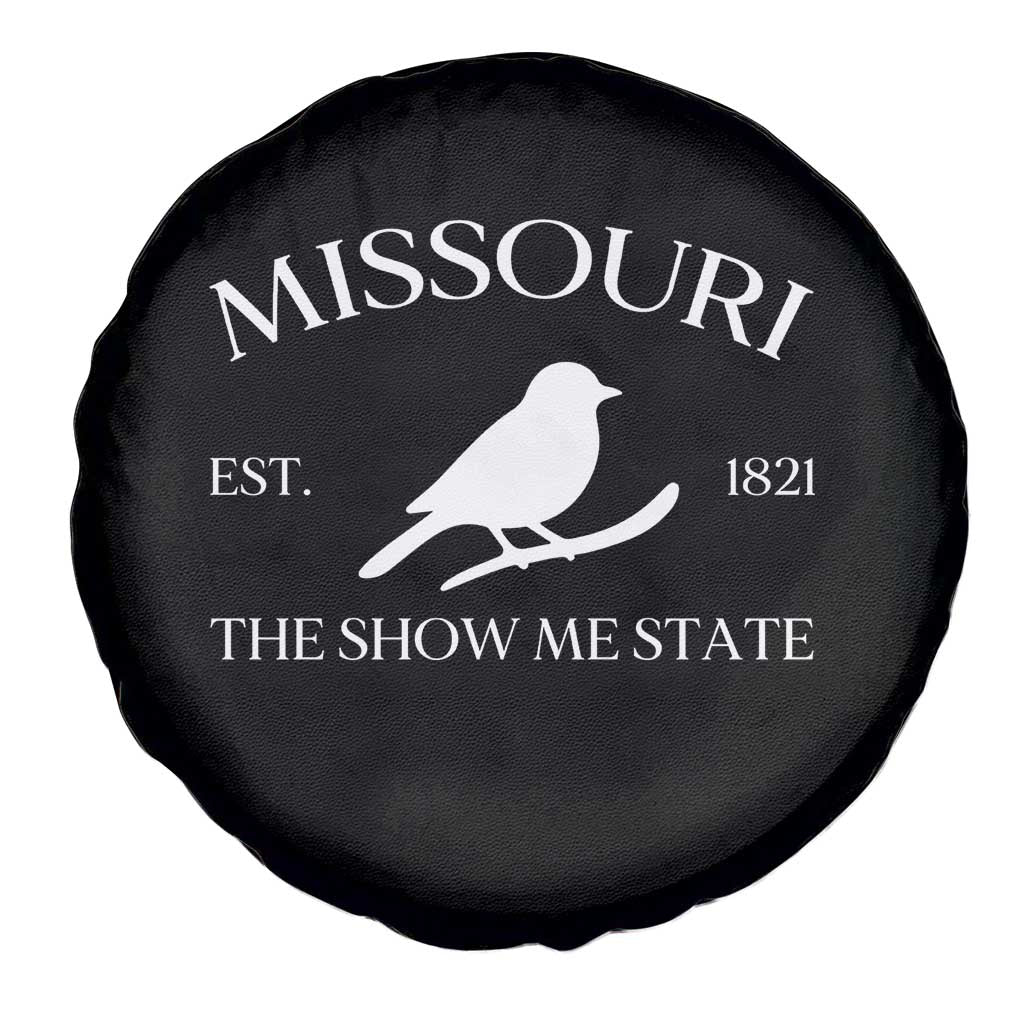 Vintage Blue Bird Missouri Spare Tire Cover The Show Me State Pride TS12 Print Your Wear